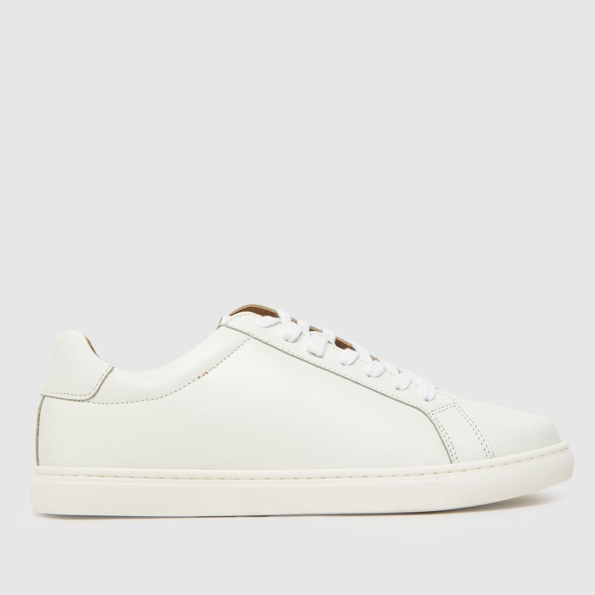 Schuh Wayne bőrcipők fehér színben
