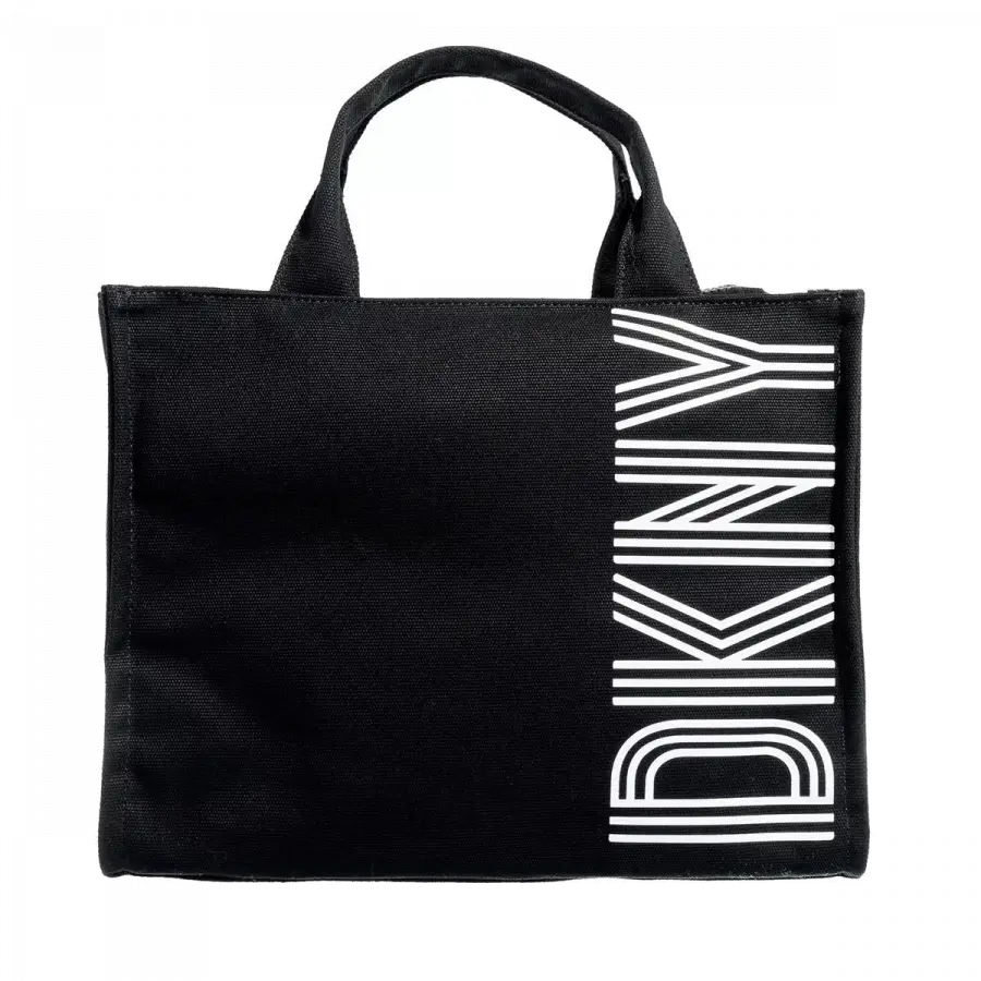DKNY - Dkny Handle Bags Canvas Black - schwarz