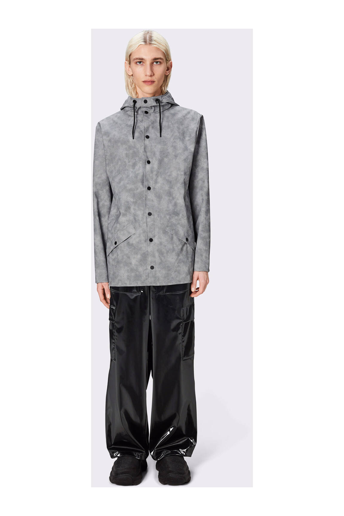 Rains Impermeables Trenchs Unisexe couleur gris