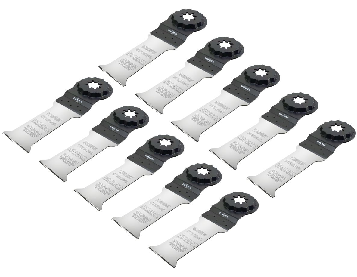 Smart Blades ST32RWL10 Starlock Plus 32 mm głęboka tarcza tnąca do drewna – 10 szt.
