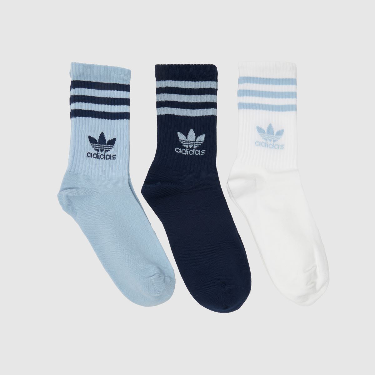 adidas kék multifunkciós eredeti zokni, 3 darabos csomag