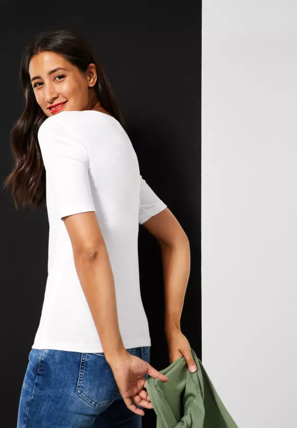 Street One T-Shirt in Unifarbe
