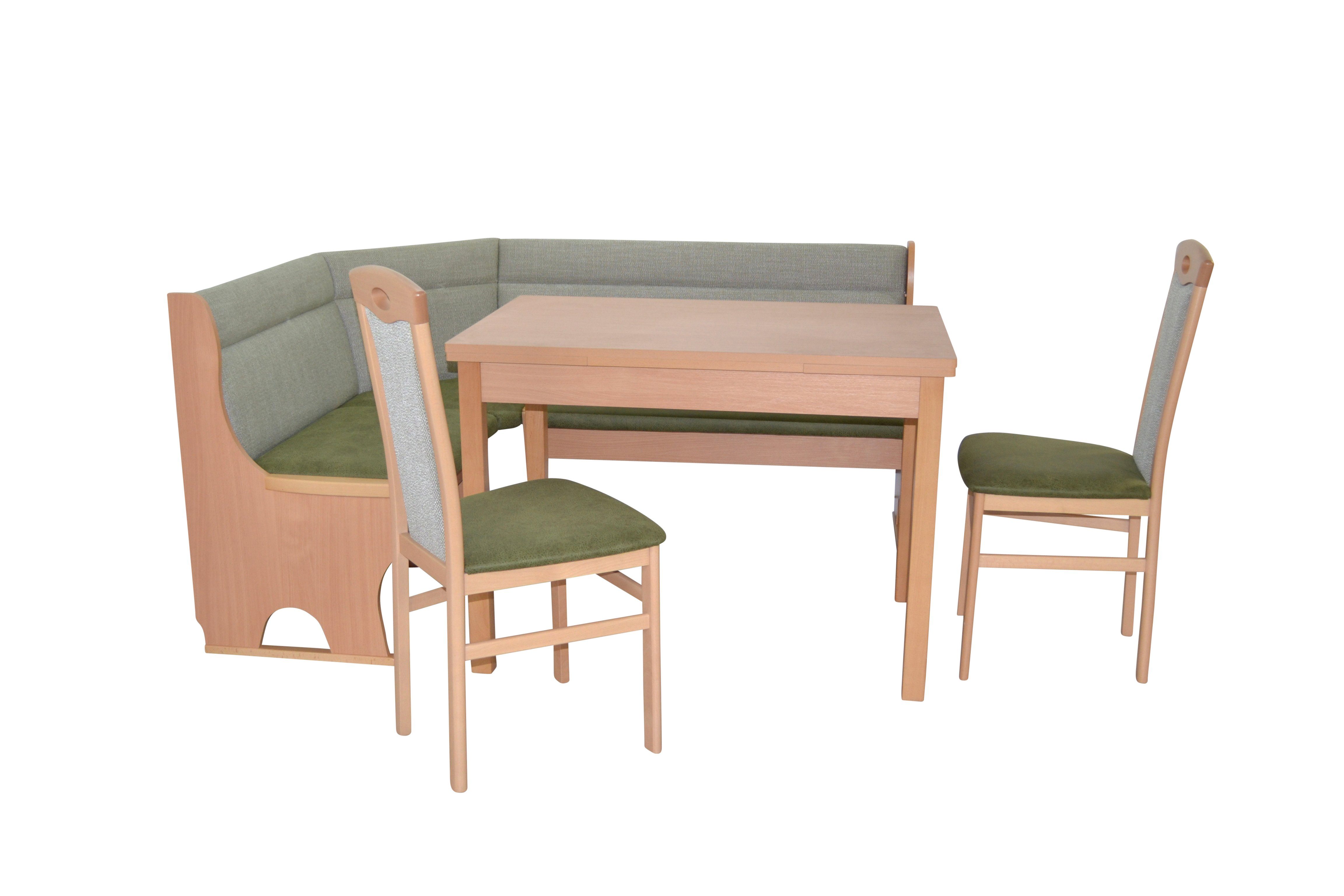 moebel-direkt-online Eckbankgruppe Caro I, (Spar-Set, 4tlg. Set)