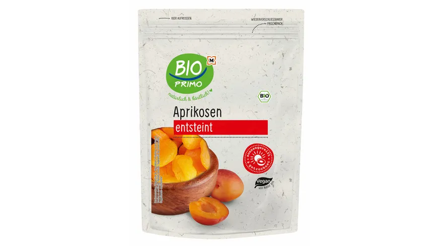 BIO PRIMO Bio Aprikosen entsteint 200 g