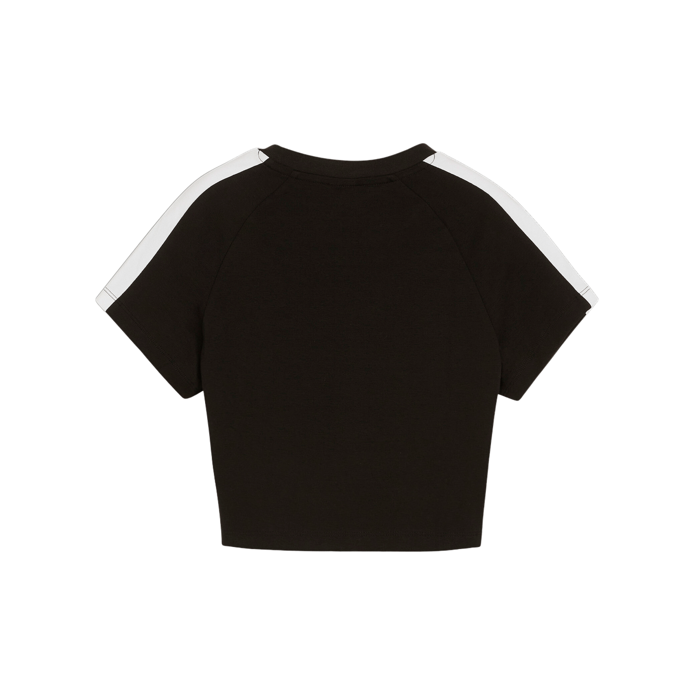 PUMA Iconic T7 Baby T-Shirt Damen Schwarz F01