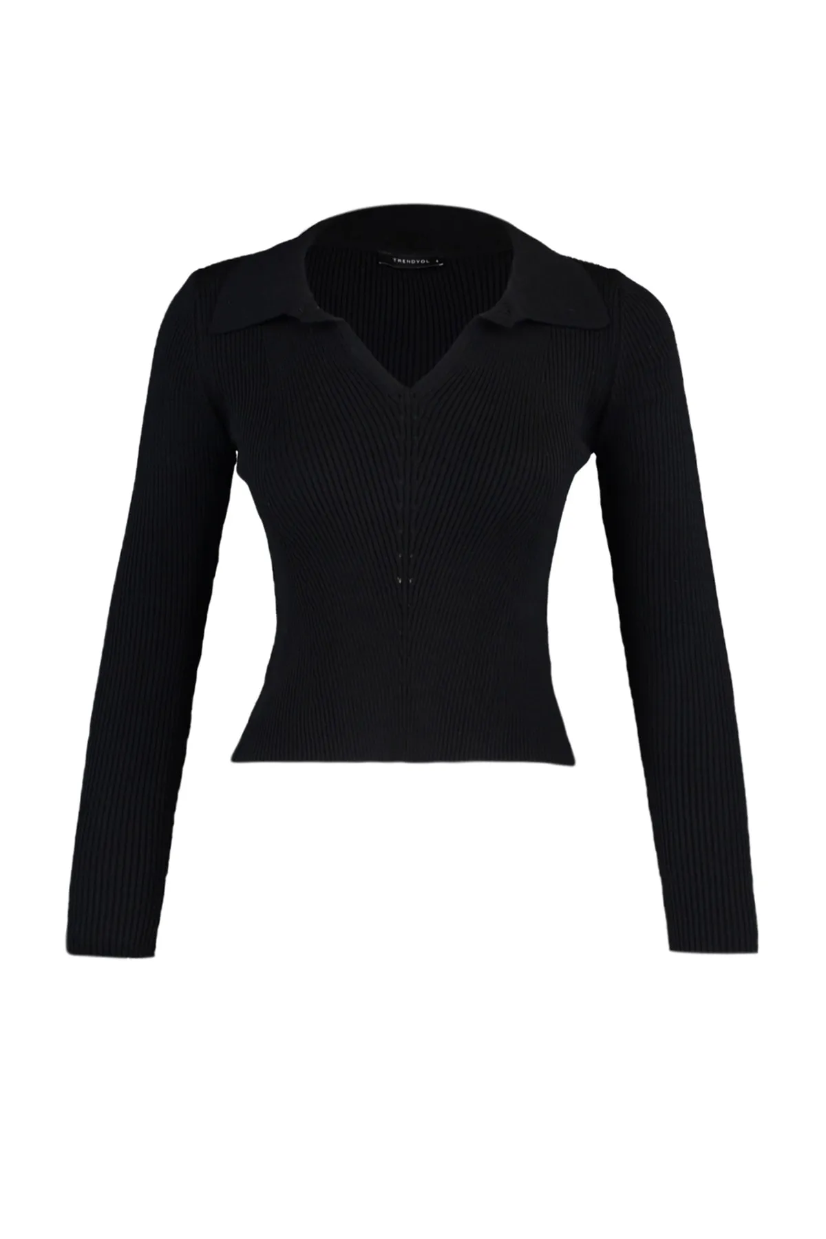 Trendyol Collection  Schwarzer Rollkragen-Strickpullover TWOAW20KZ0317
