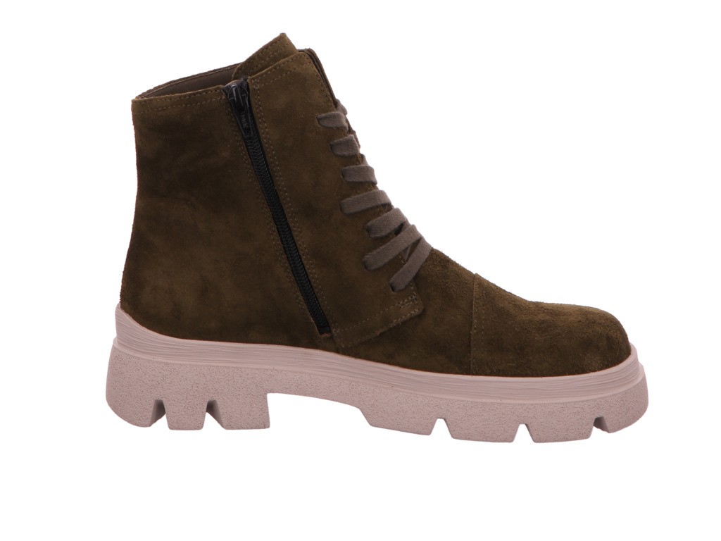 THINK Schnür-Stiefeletten grün 3-000655