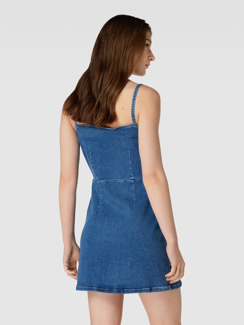 Minikleid im Denim-Look in jeans