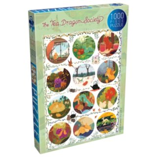 Jigsaw Puzzle - The Tea Dragon Society #2 Circles (1000 Teile)