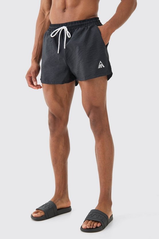 Super kurze Man Badehose in Knitteroptik