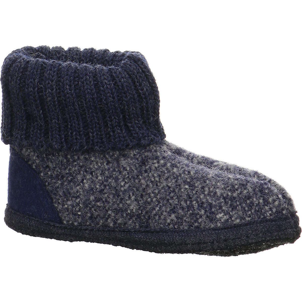 Kinder Hüttenschuh 1898 mit Kragen aus reiner Schurwolle