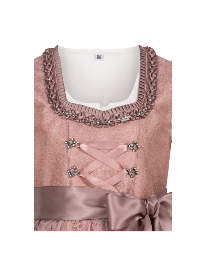 Nübler Kinderdirndl 3-teilig Sabrina in Rosa günstig kaufen