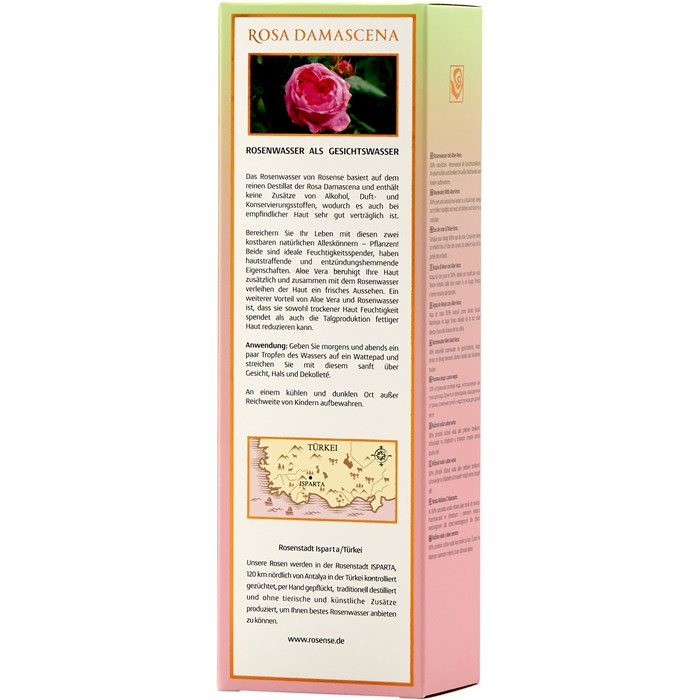 Rosenwasser mit Aloe Vera