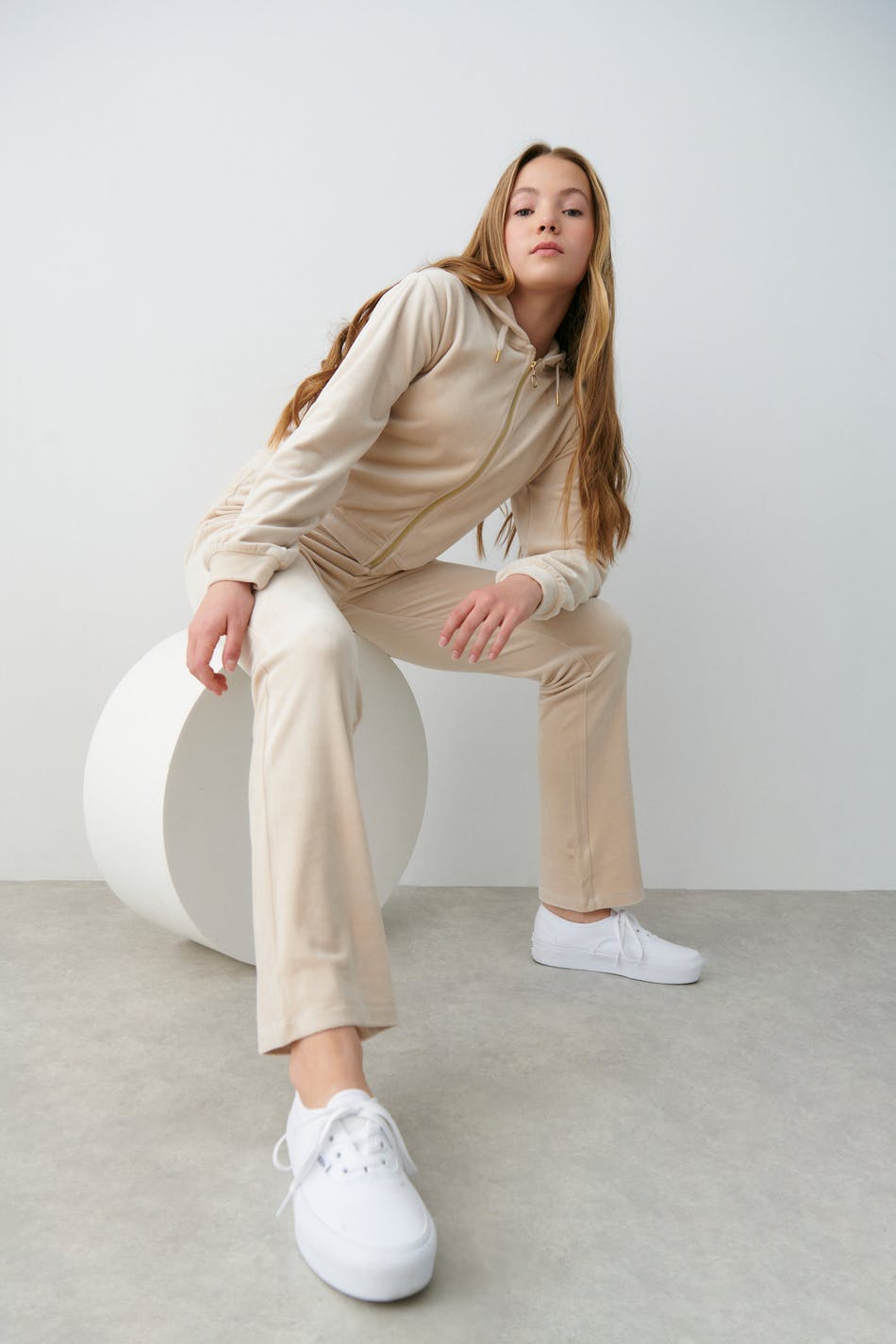 Y velour pants