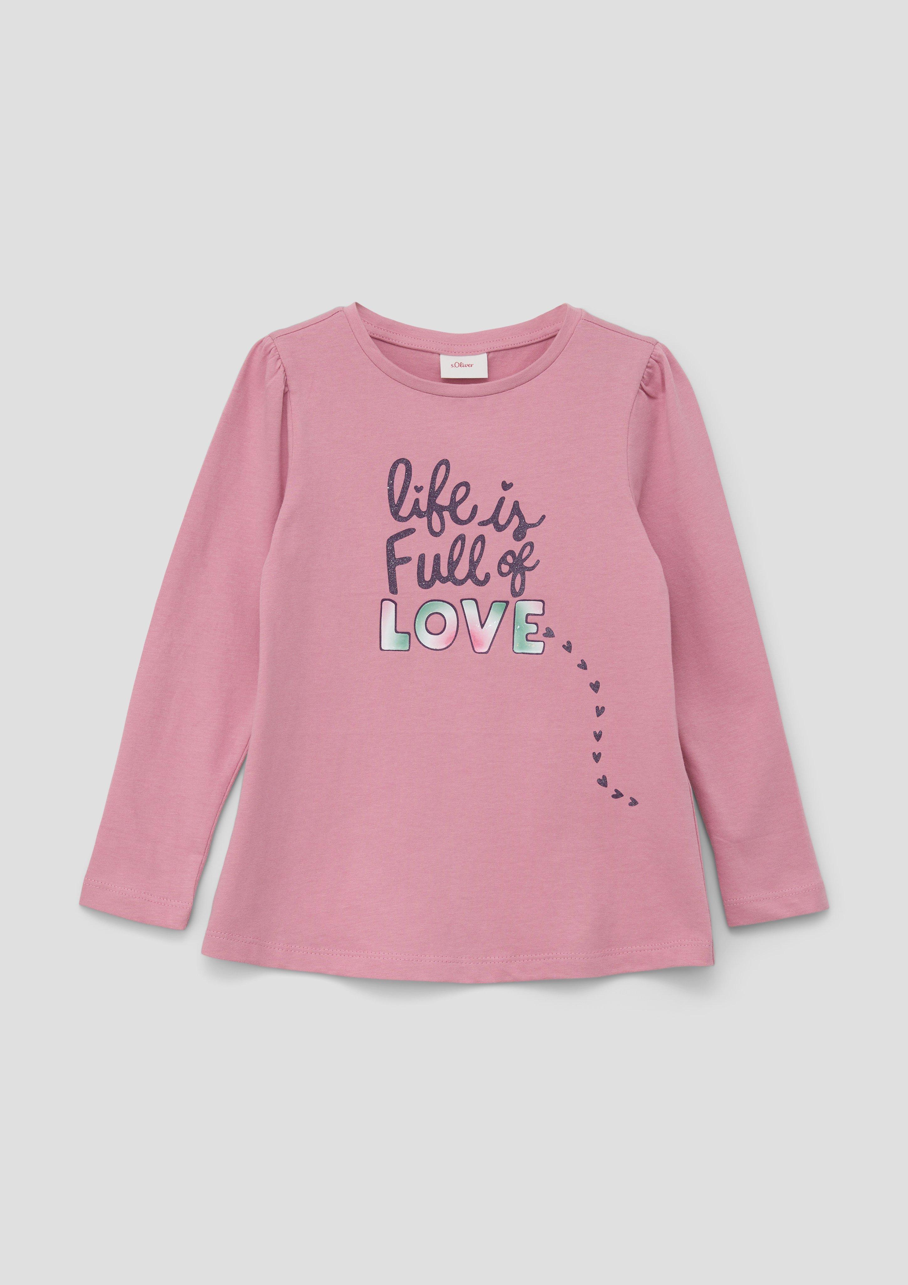 Longsleeve mit Effektprint  2133803-4350