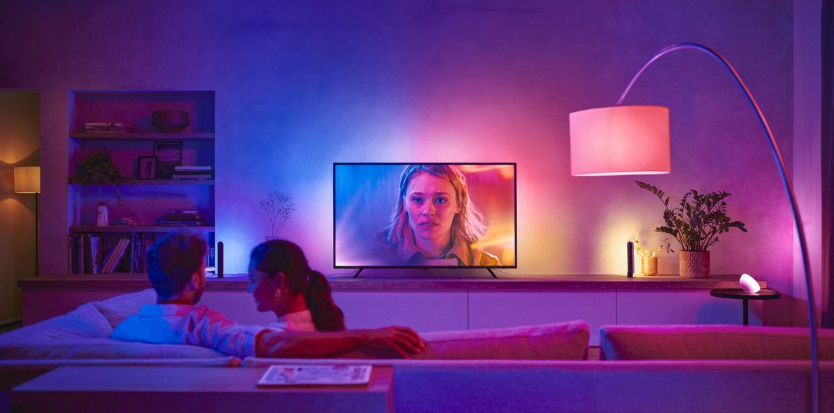 Philips Hue LED Dekolicht Play Gradient LS TV 75'', LED fest integriert