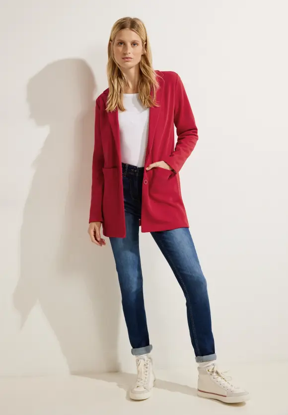 CECIL Doubleface Blazer mit Kapuze