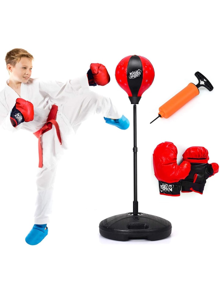 COSTWAY Standboxsack in Schwarz günstig kaufen 43 x 81 cm