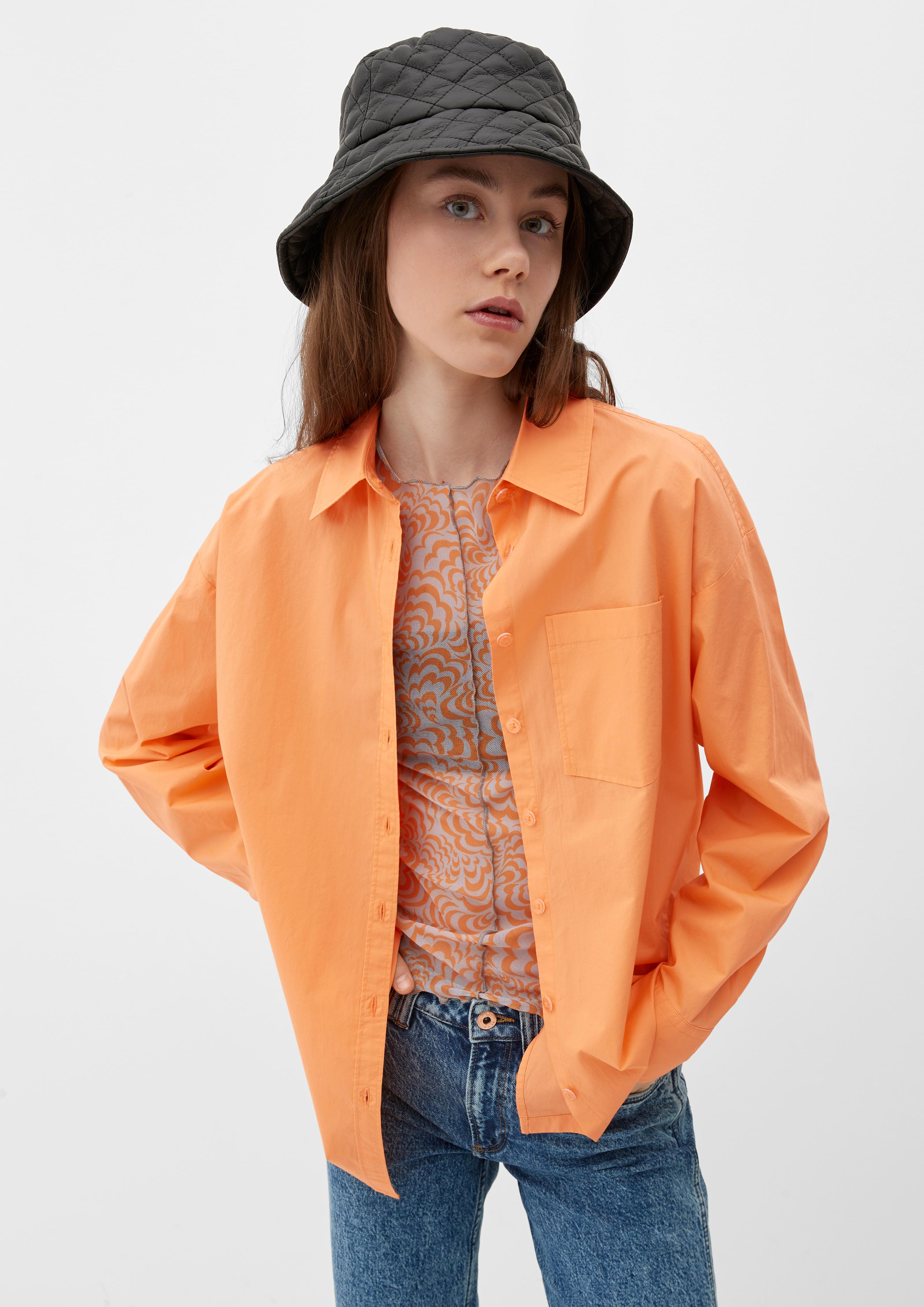 Bluse aus Popeline  2124029-2130