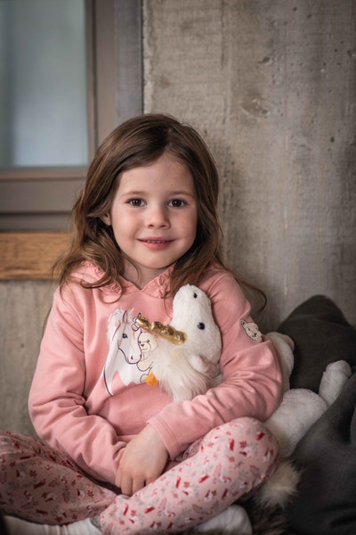 Sweatshirt, rosa für Mädchen