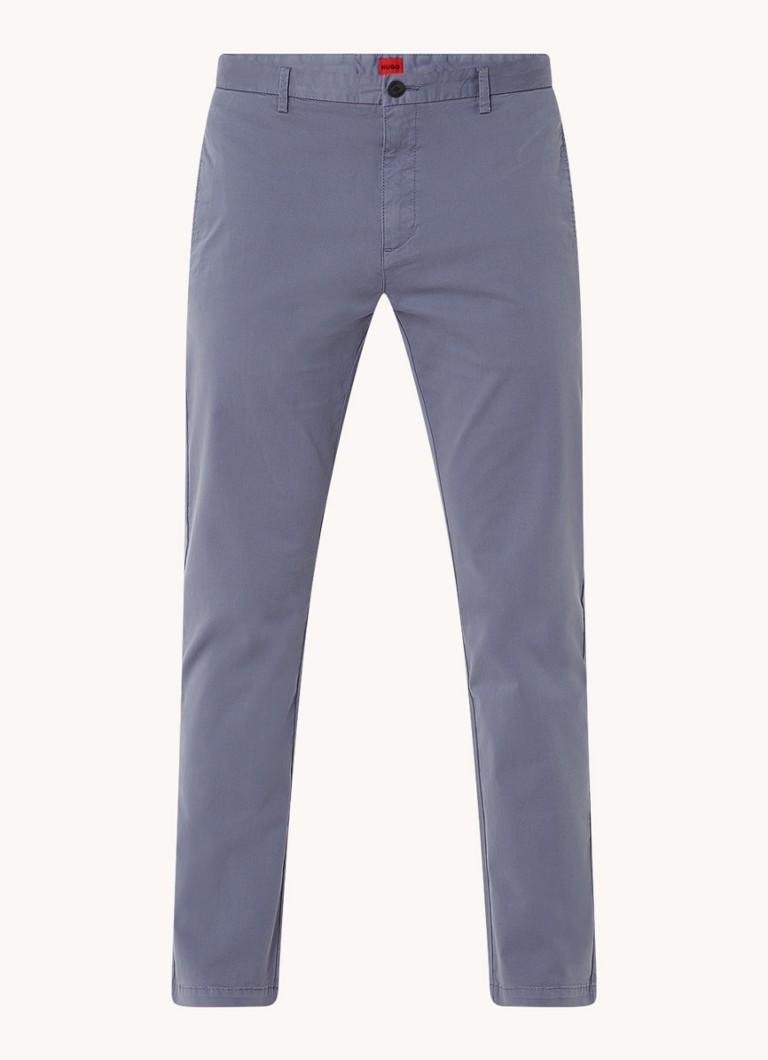 Pantaloni chino HUGO BOSS David Slim Fit cu talpă elastică