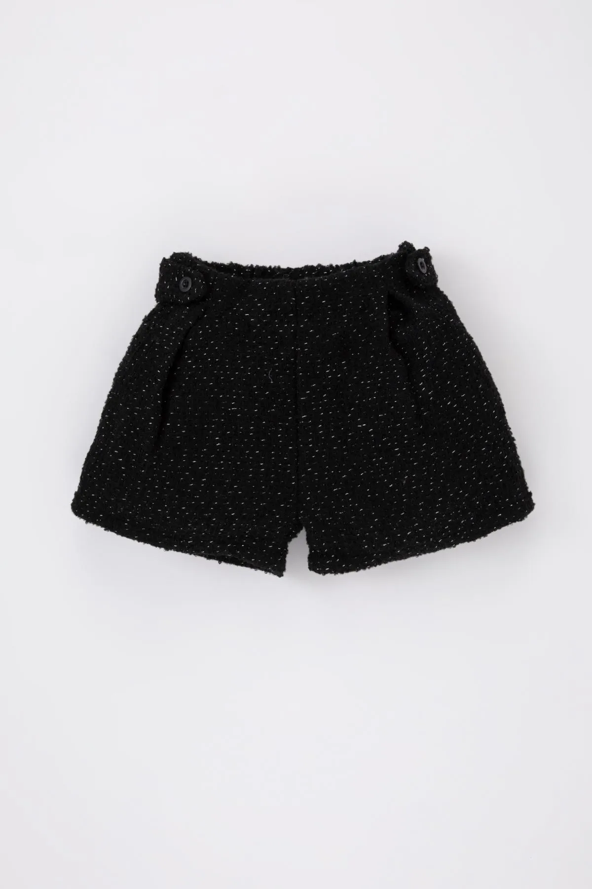DeFacto  Langärmliges T-Shirt mit Tweed-Shorts für Babys mit Weihnachtsmotiv, 2er-Set