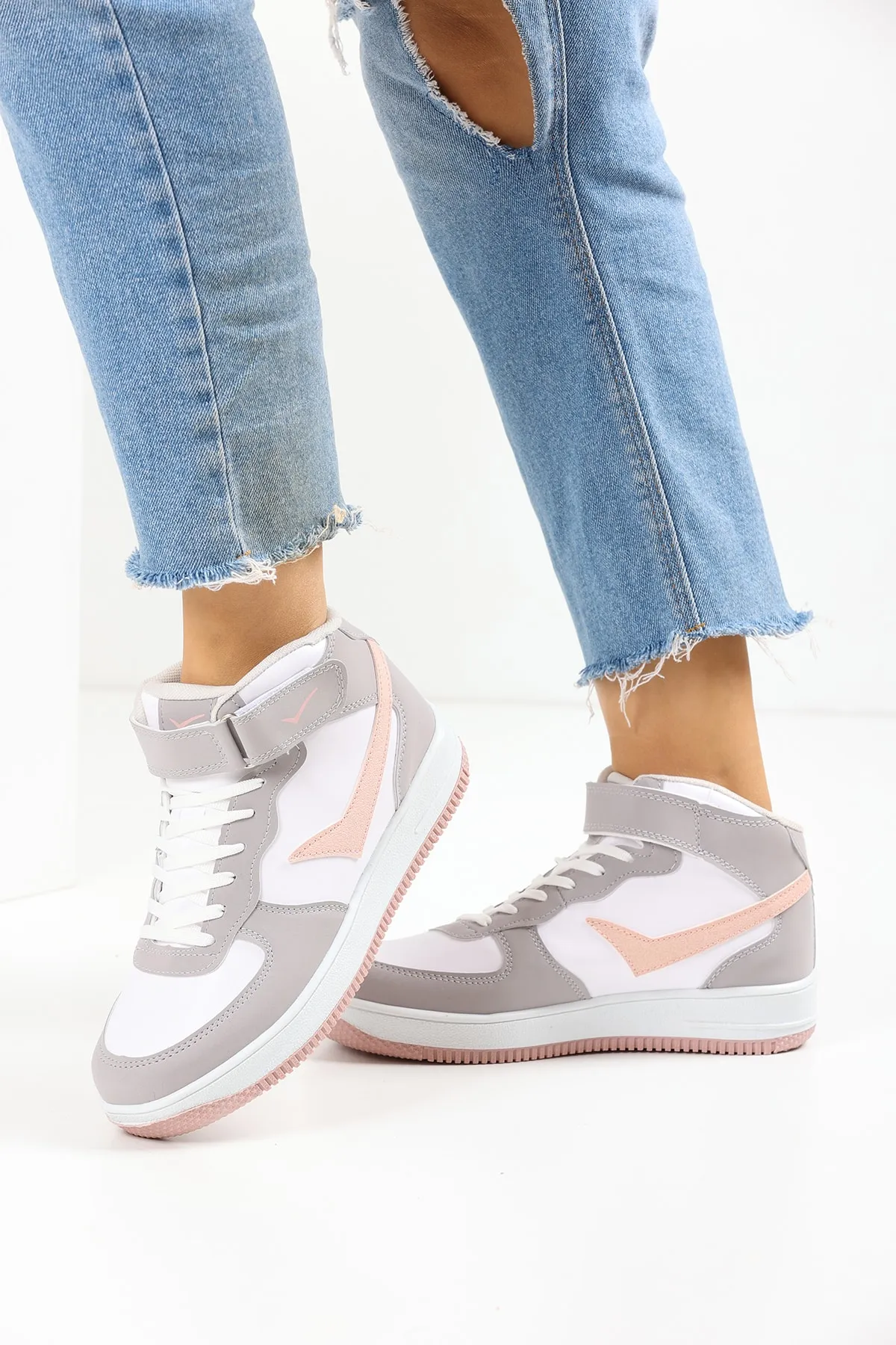 en7  Weiß Grau Unisex Sportschuhe 2185