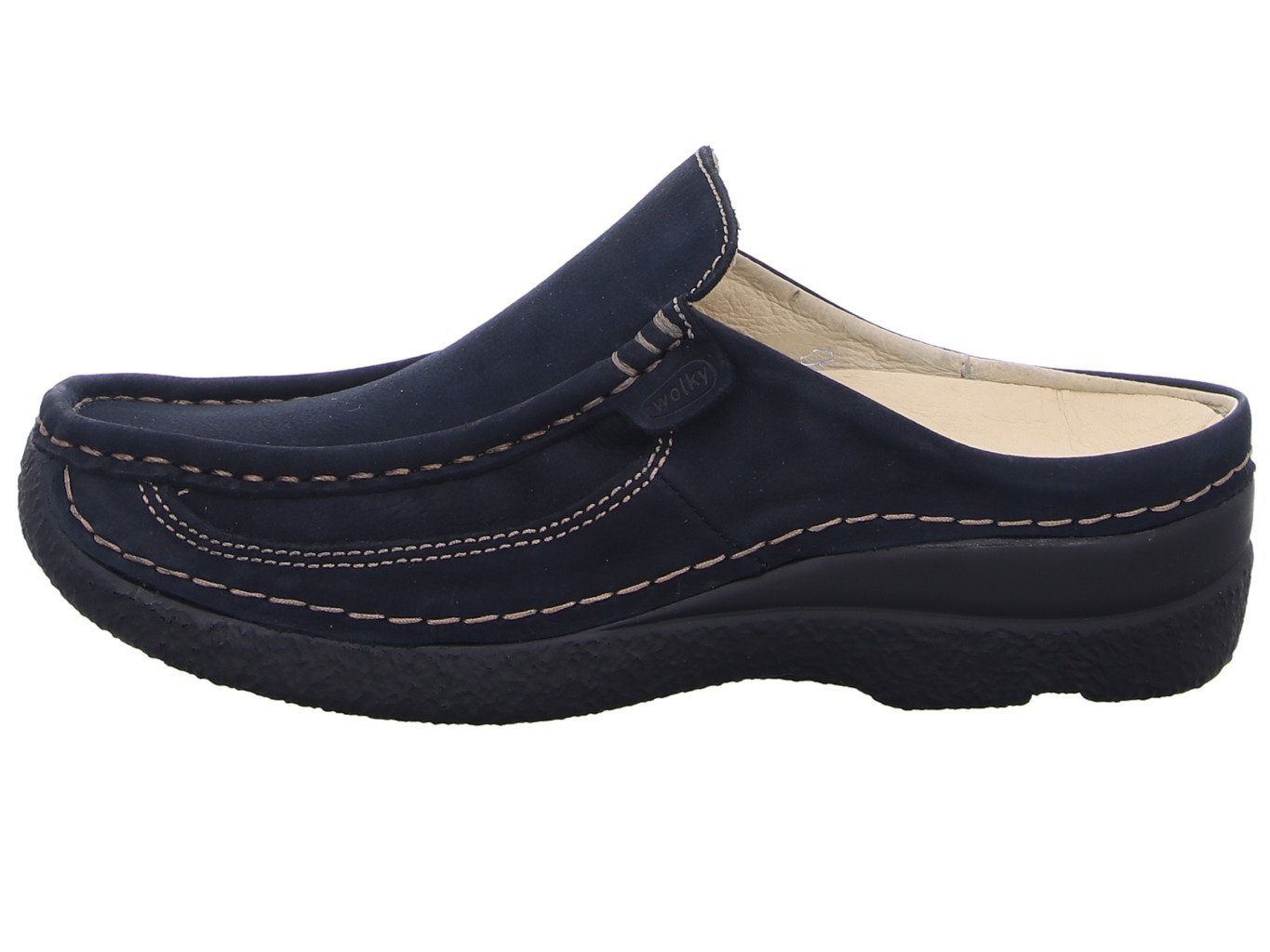 WOLKY Roll-Slide blue Clog