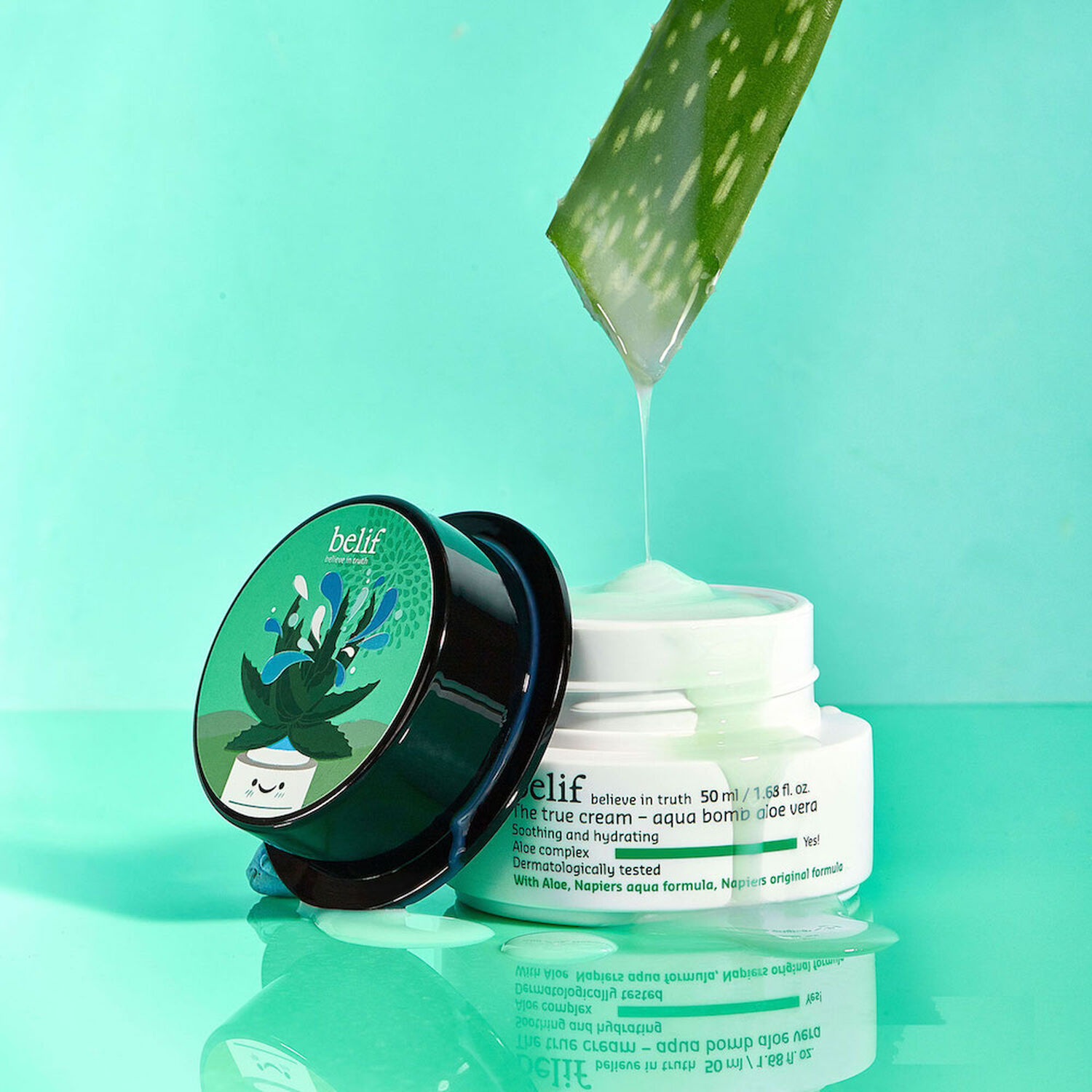 Belif Aqua Bomb Aloe Vera Cream Gel-crème Visage Hydratante