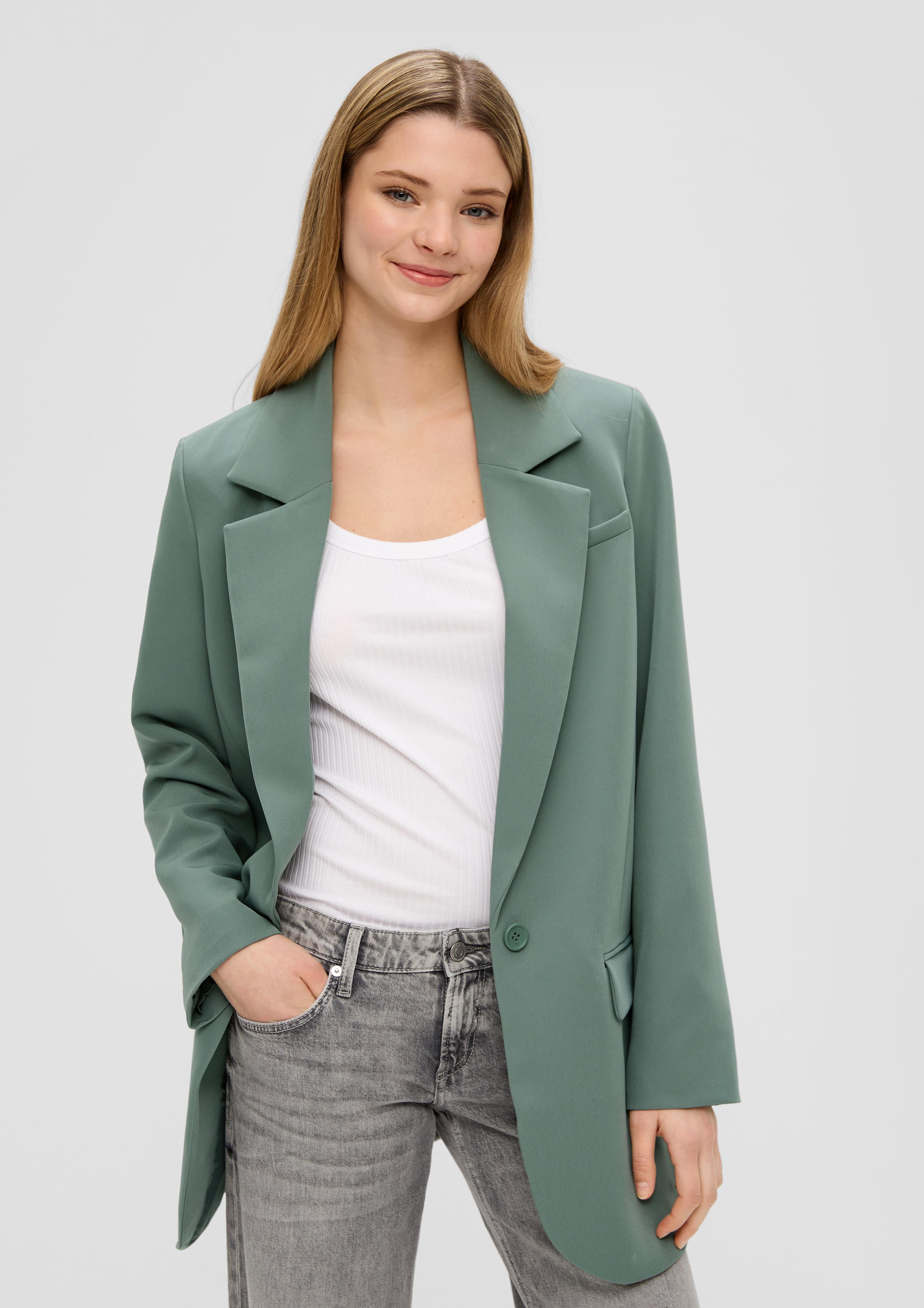 Oversize Blazer mit Pattentaschen  2140895-7816