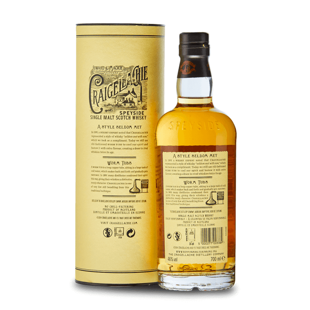 Craigellachie 13 ans 46% + Etui