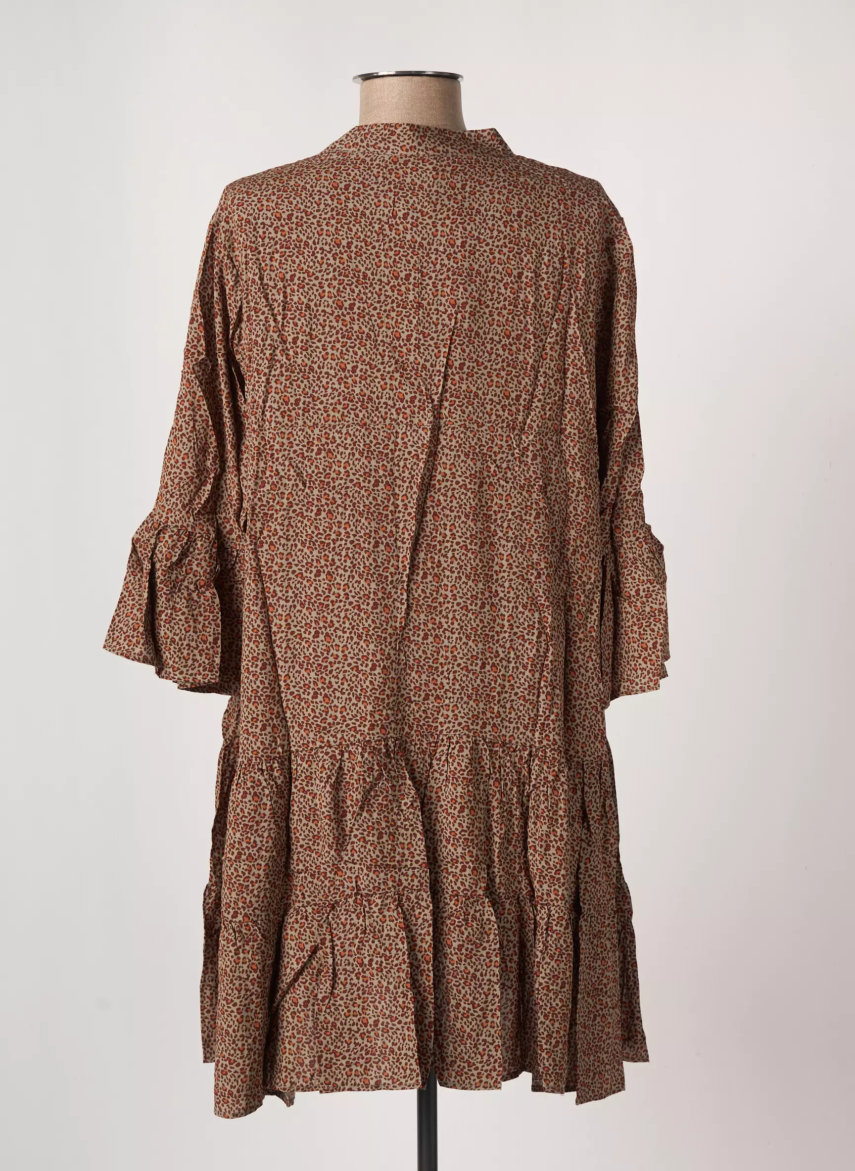 Last Queen Robes Mi Longues Femme couleur marron