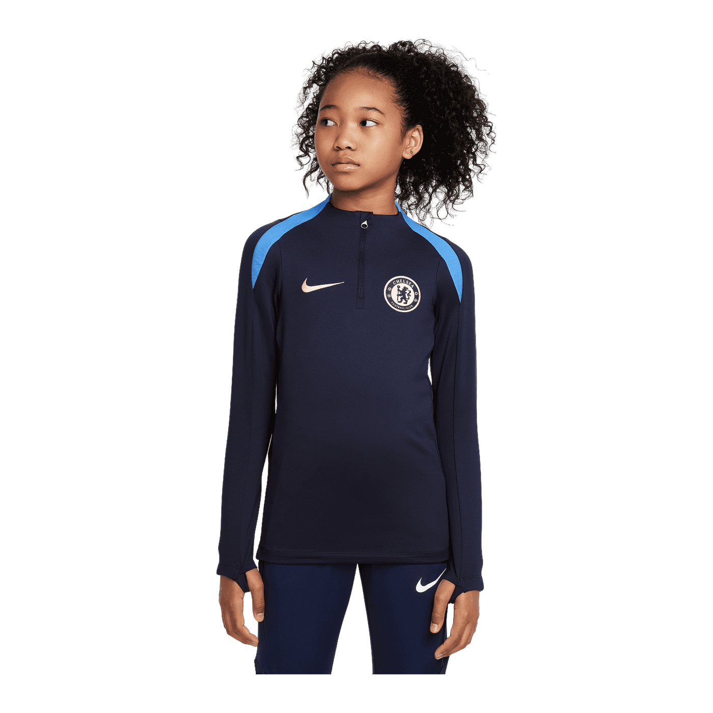 Nike FC Chelsea London Drill Top Kids Blau F454