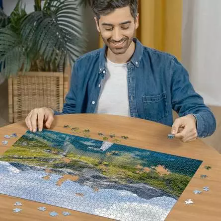 Puzzle 1000 Teile - Zürser See in Vorarlberg