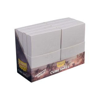 Dragon Shield: Cube Shell Box – Ashen White (8)