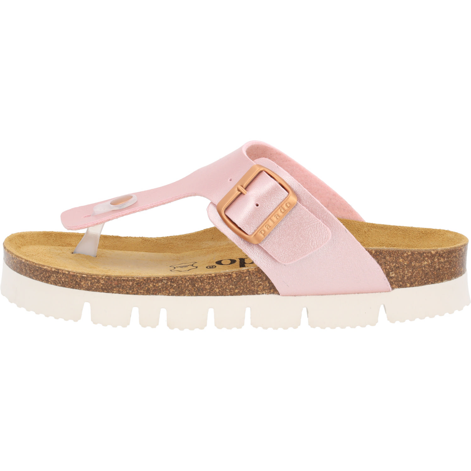 Palado Kos PL Metallic, Zehentrenner, Damen, Rosa