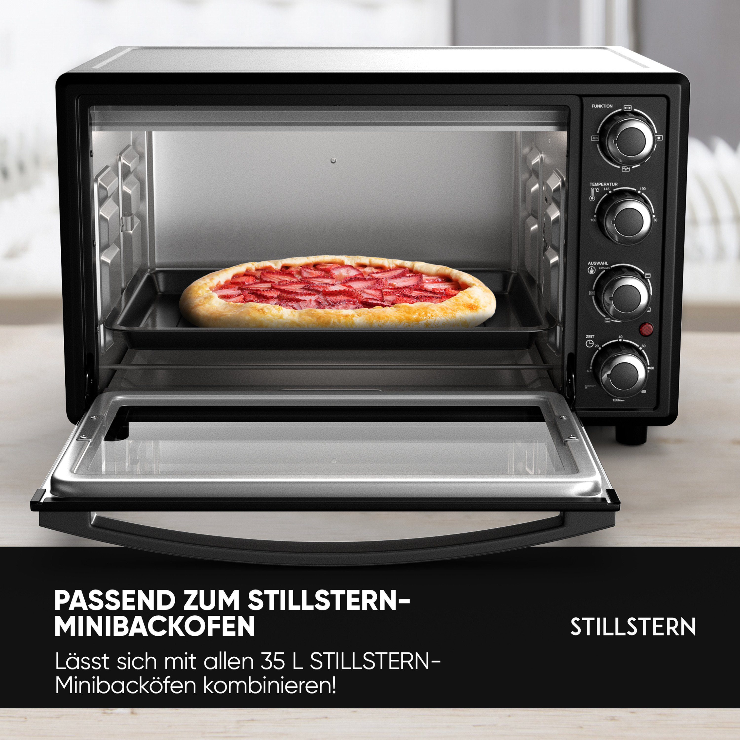 Stillstern Backblech für Stillstern 35L Minibackofen