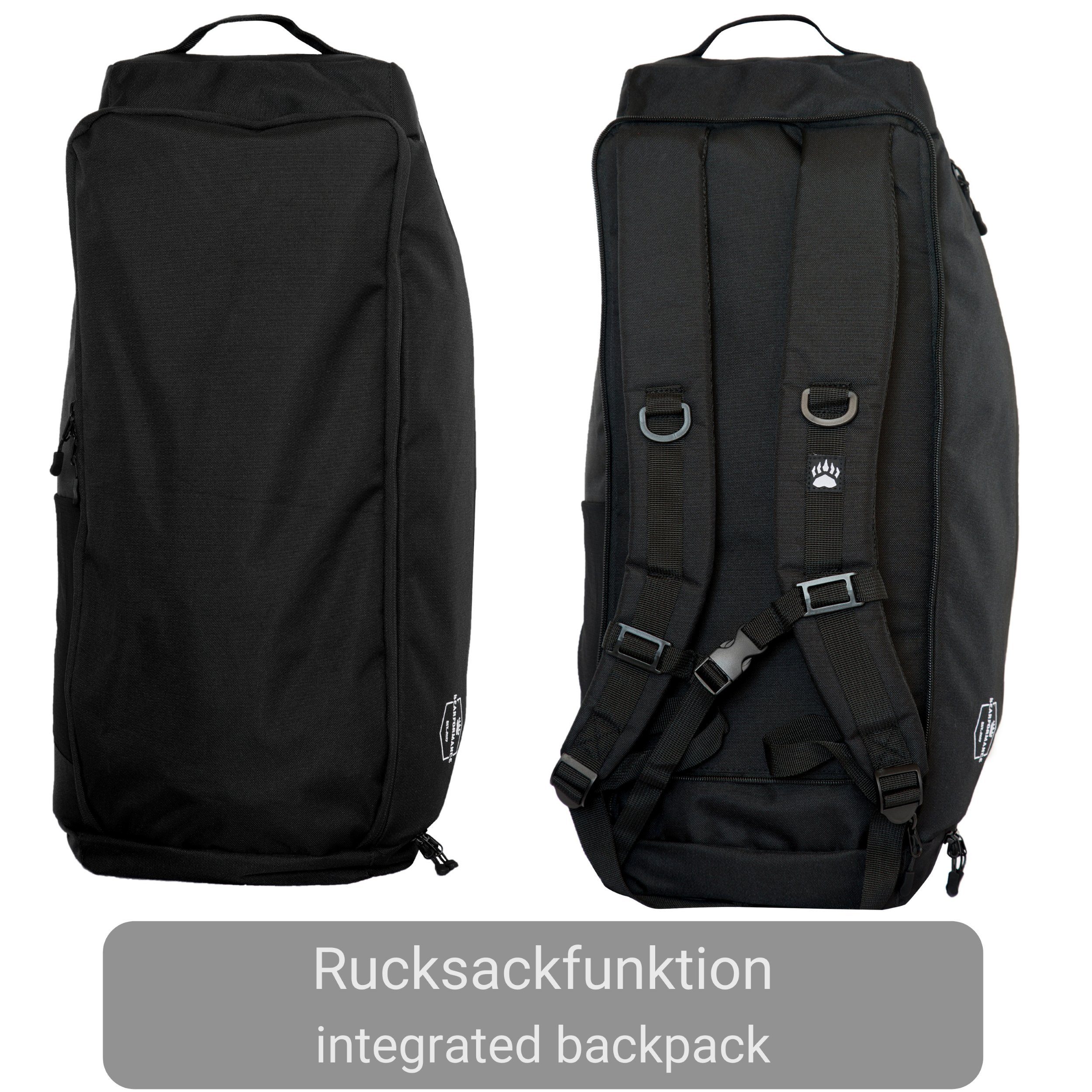 Bearformance Sporttasche Ultimate Sportbag, mit Schuhfach, Nassfach und Rucksackfunktion
