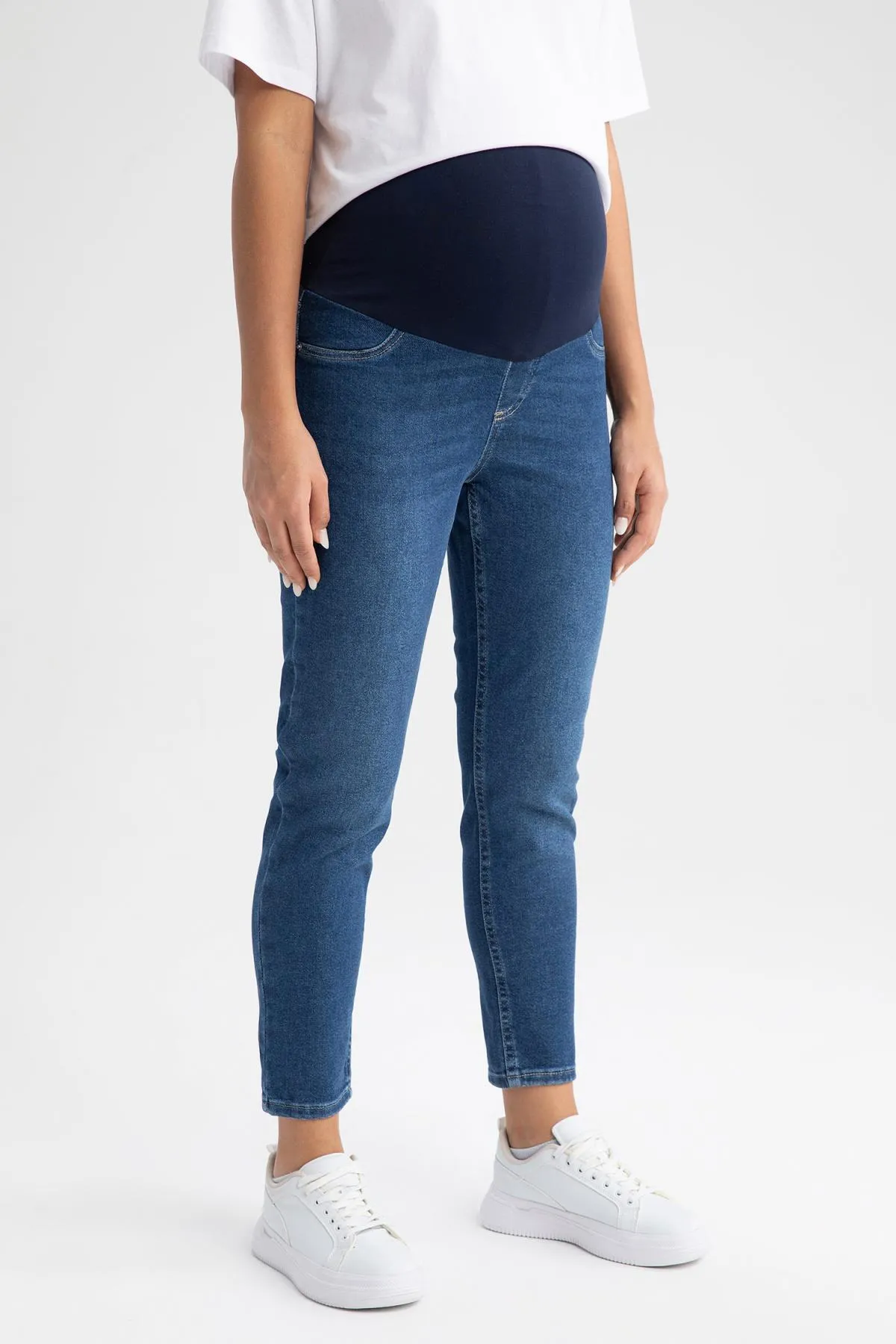 DeFacto  Lange Boyfriend-Umstandshose mit hoher Taille