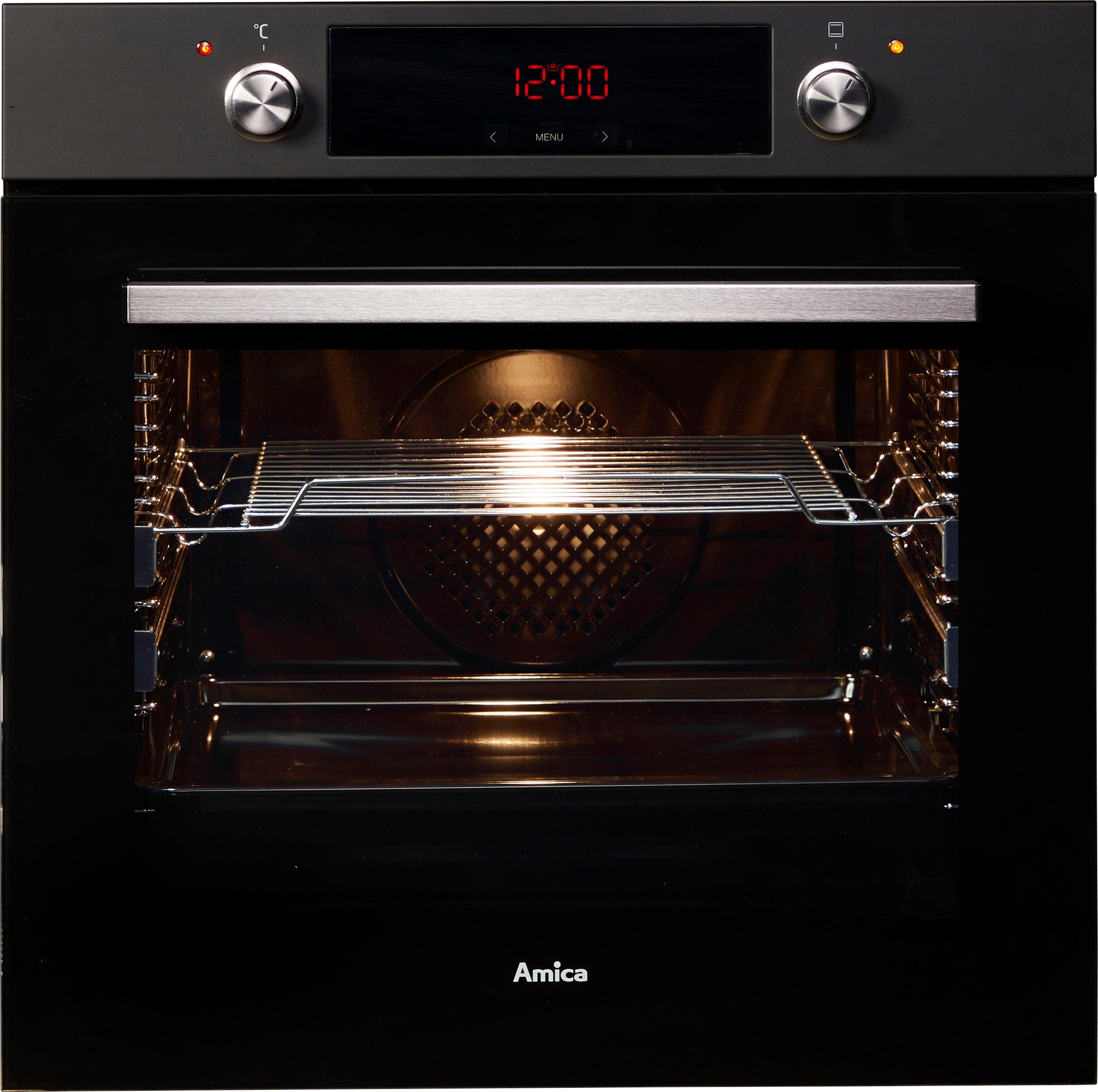 Amica Einbaubackofen EBX 944 610 SM, mit 2-fach-Teleskopauszug, Simple Steam, Simple Steam