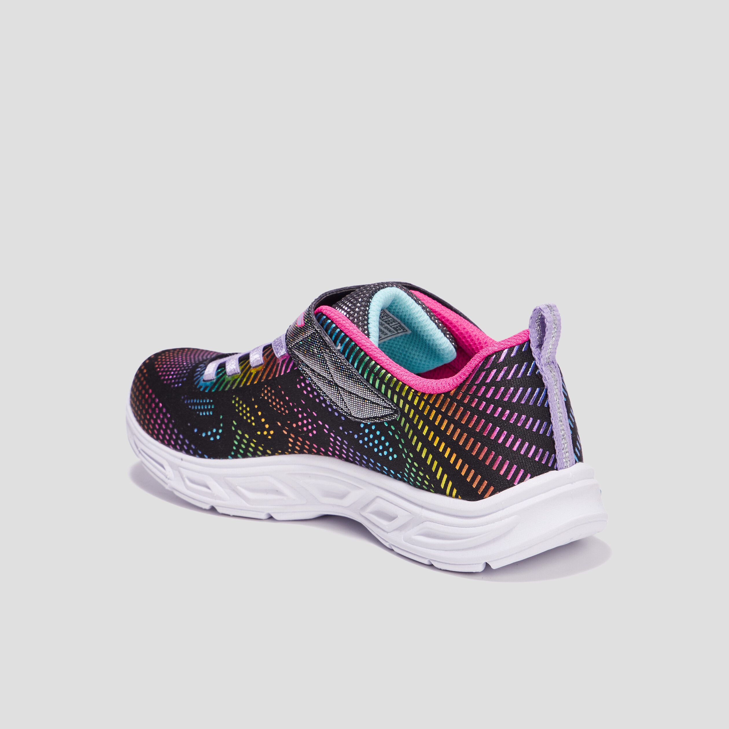 Baskets running lumineuses Skechers noir fille | La Halle