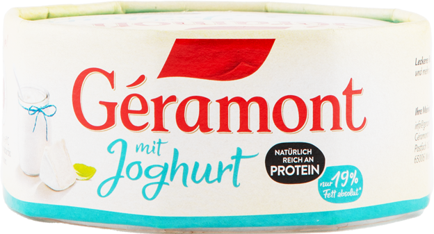 Géramont mit Joghurt