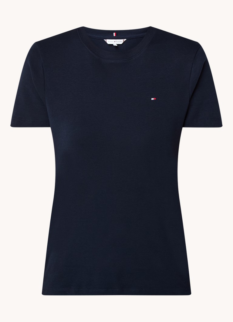 Tricou Tommy Hilfiger Cody cu logo brodat
