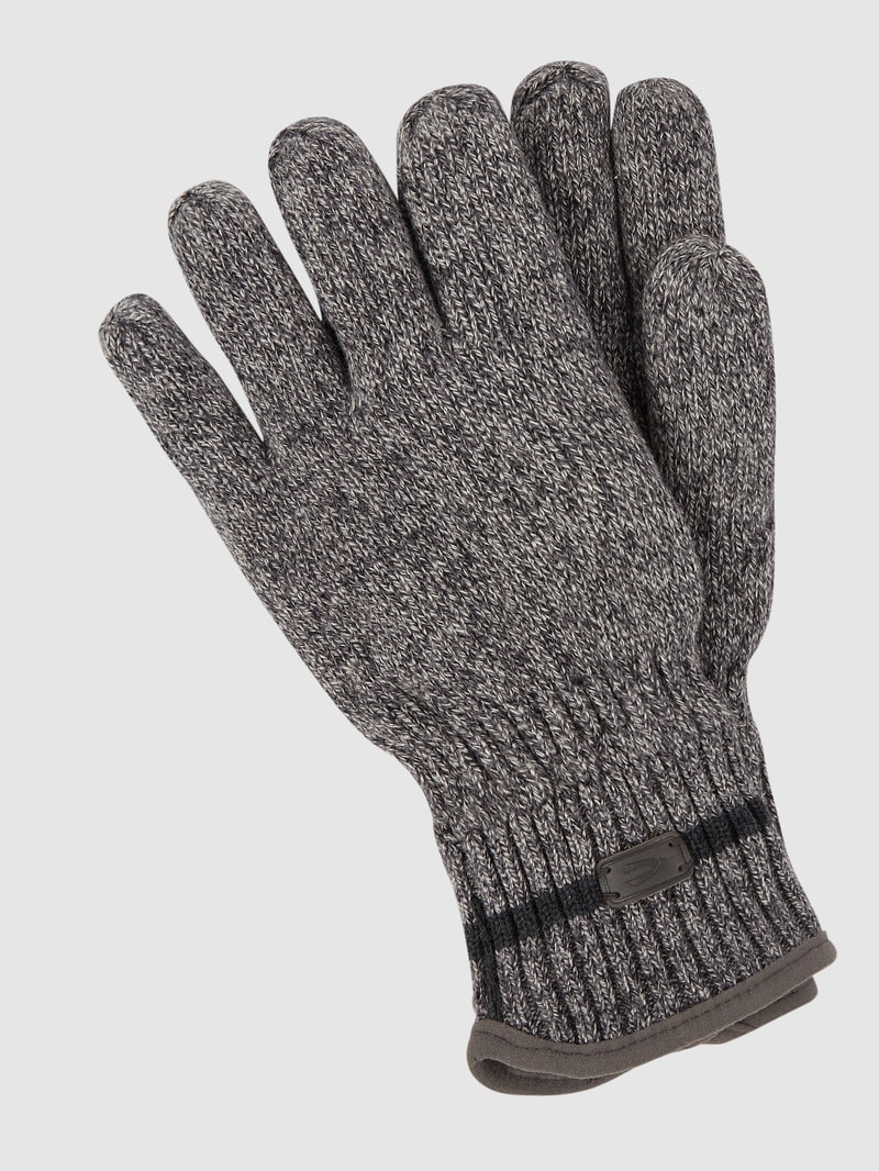 Handschuhe aus Baumwolle in marineblau