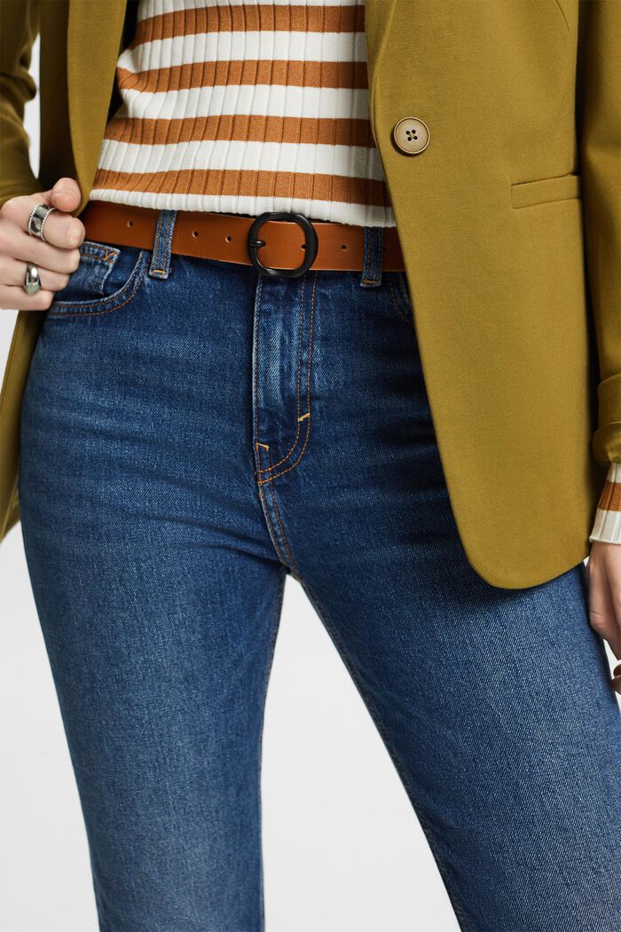 Schmale Jeans mit mittlerer Bundhöhe