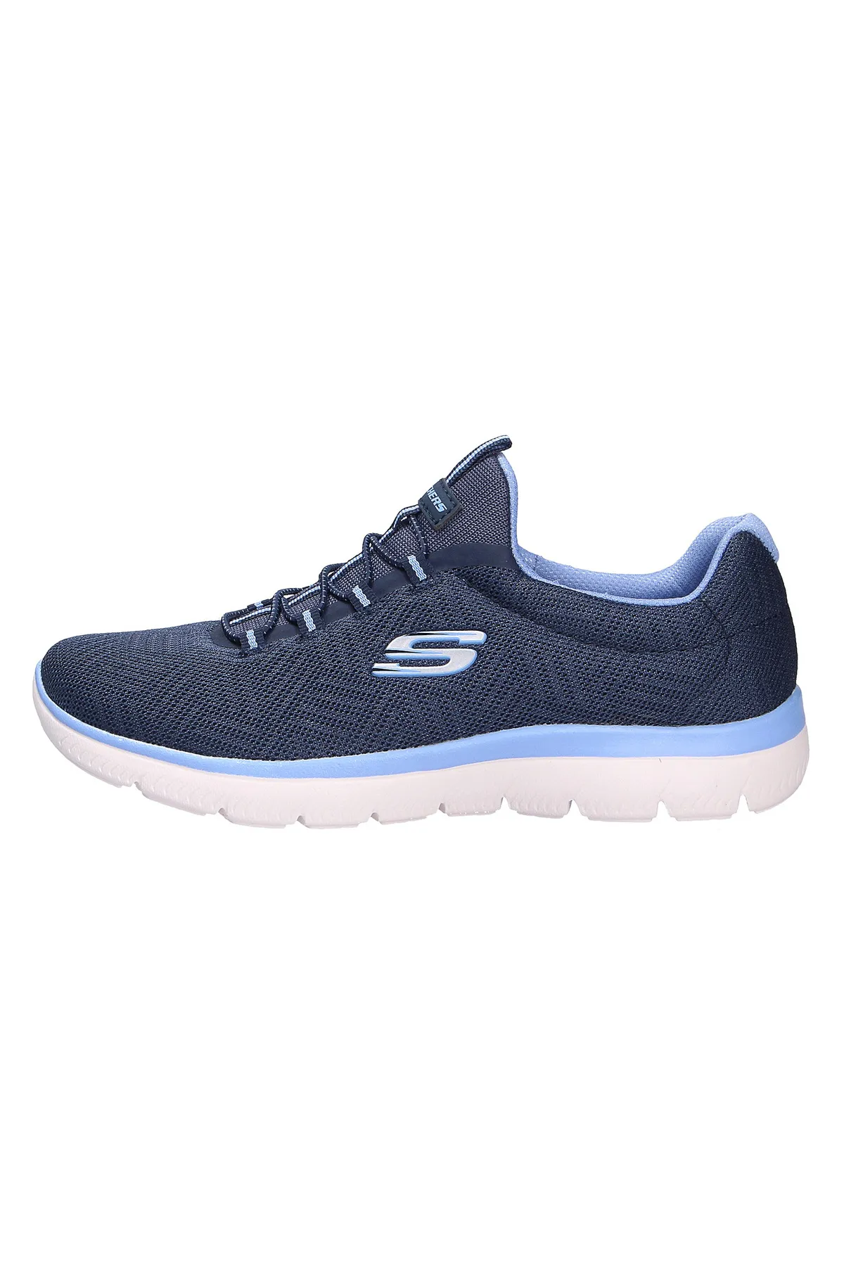 SKECHERS  Loafer - Blau - Flacher Absatz