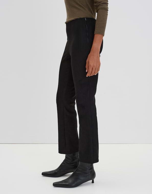Flared Pants Carick suede
