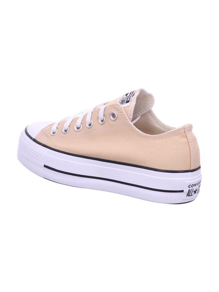 Converse Damen- Schnürschuhe  in Beige günstig kaufen