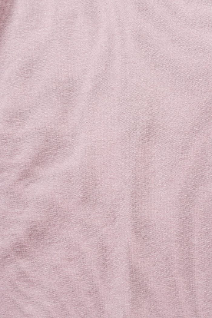 Jersey-Pyjama mit Spitzendetails