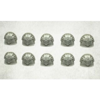 Legionary Shoulder Pads: Dragon Pattern (10)